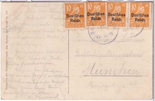 ALTE ANSICHTSKARTE/ POSTKARTE - WILDBAD KREUTH