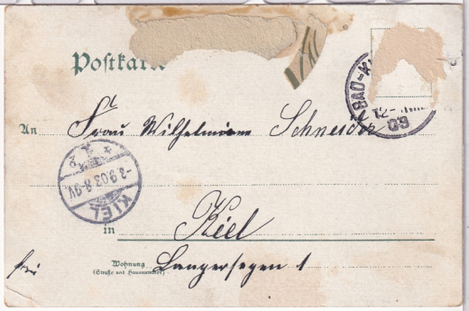 ALTE ANSICHTSKARTE/ POSTKARTE - BAD KISSINGEN - KLAUSHOF