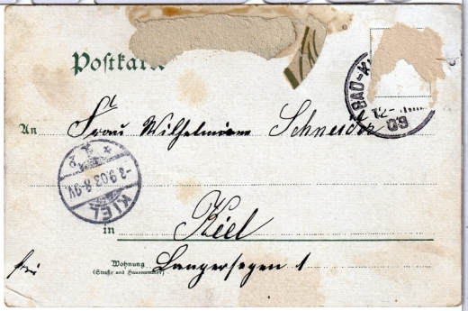 ALTE ANSICHTSKARTE/ POSTKARTE - BAD KISSINGEN - KLAUSHOF