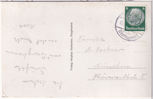 ALTE ANSICHTSKARTE/ POSTKARTE - BURGHAUSEN AN DER SALZACH