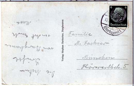 ALTE ANSICHTSKARTE/ POSTKARTE - BURGHAUSEN AN DER SALZACH