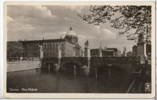 ALTE ANSICHTSKARTE/ POSTKARTE - BERLIN - DAS SCHLOß, Verlag Industrie-Fotografen Klinke & Co.
