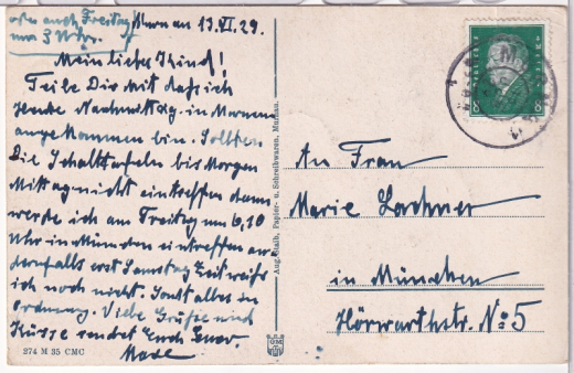 ALTE ANSICHTSKARTE/ POSTKARTE - MURNAU - PARTIE AM STAFFELSEE MIT WETTERSTEINGEBIRGE