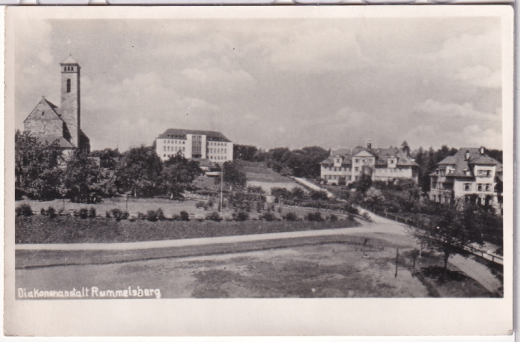 ALTE ANSICHTSKARTE/ POSTKARTE - RUMMELSBERG - DIAKONONANSTALT RUMMELSBERG