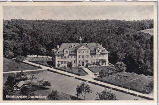 ALTE ANSICHTSKARTE/ POSTKARTE - RUMMELSBERG - ERZIEHUNGSHEIM RUMMELSBERG