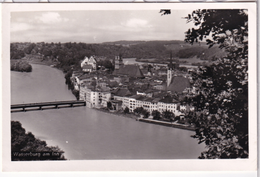 ALTE ANSICHTSKARTE/ POSTKARTE - WASSERBURG AM INN