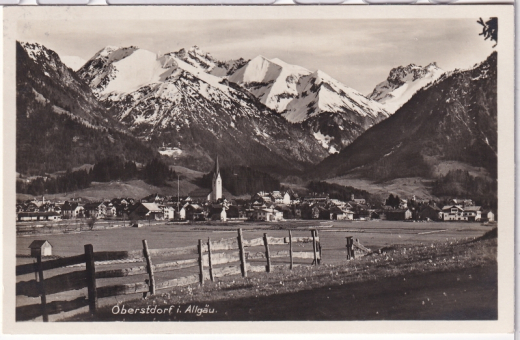 ALTE ANSICHTSKARTE/ POSTKARTE - OBERSTDORF IM ALLGÄU