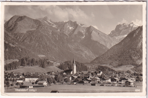 ALTE ANSICHTSKARTE/ POSTKARTE - OBERSTDORF IM ALLGÄU