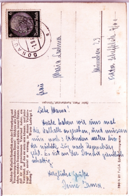 ALTE ANSICHTSKARTE/ POSTKARTE - WALHALLA-DONAUSTAUF-REGENSBURG