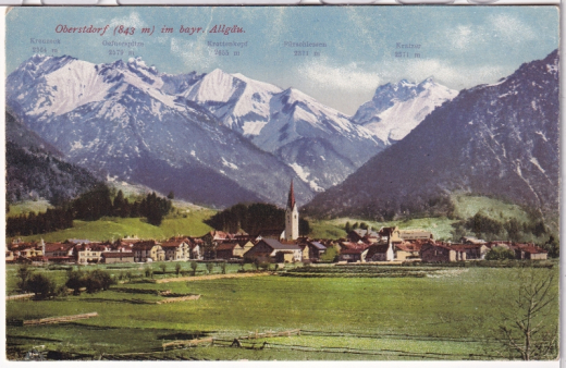 ALTE ANSICHTSKARTE/ POSTKARTE - FÜSSEN - SCHLOß NEUSCHWANSTEIN MIT SÄULING