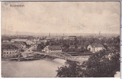ALTE ANSICHTSKARTE/ POSTKARTE - ROSENHEIM