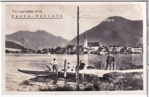 ALTE ANSICHTSKARTE/ POSTKARTE - ROTTACH-EGERN