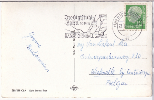 ALTE ANSICHTSKARTE/ POSTKARTE - BAD REICHENHALL - GRÜßE AUS BAD REICHENHALL