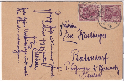 ALTE ANSICHTSKARTE/ POSTKARTE - PASSAU - OBER- UNS NIEDERHAUS