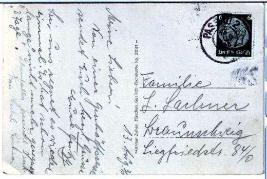 ALTE ANSICHTSKARTE/ POSTKARTE - PASSAU - TOTALANSICHT