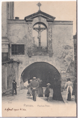 ALTE ANSICHTSKARTE/ POSTKARTE - PASSAU - PAULUS-TOR