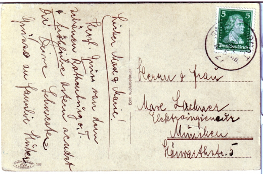 ALTE ANSICHTSKARTE/ POSTKARTE - ROTHENBURG O. T. - BLICK VOM WEHRGANG