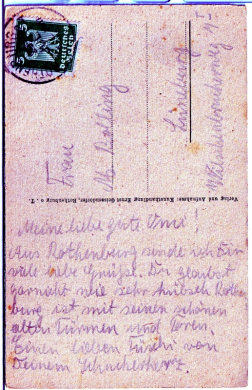 ALTE ANSICHTSKARTE/ POSTKARTE - ROTHENBURG O. T. - SPITALTOR