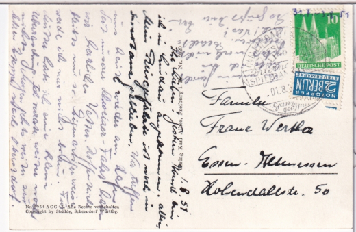 ALTE ANSICHTSKARTE/ POSTKARTE - LINDAU IM BODENSEE