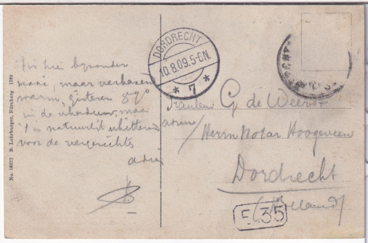 ALTE ANSICHTSKARTE/ POSTKARTE - BERCHTESGADEN VOM LOCKSTEIN