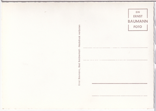 ALTE ANSICHTSKARTE/ POSTKARTE - BAD REICHENHALL - IM KURPARK