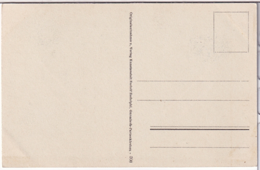 ALTE ANSICHTSKARTE/ POSTKARTE - GARMISCH MIT DREITORSPITZE