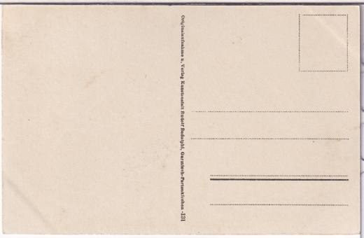 ALTE ANSICHTSKARTE/ POSTKARTE - GARMISCH - BAUERNHAUS IN GARMISCH MIT ALPSPITZE UND ZUGSPITZE