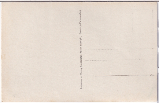 ALTE ANSICHTSKARTE/ POSTKARTE - GARMISCH - HOTEL NEU WERDENFELS