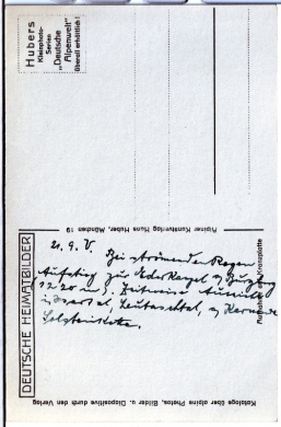 ALTE ANSICHTSKARTE/ POSTKARTE - GARMISCH - PARTNACHKLAMM (IM DOM)