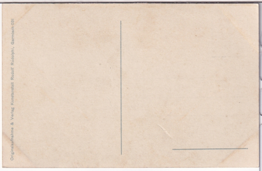 ALTE ANSICHTSKARTE/ POSTKARTE - GARMISCH-PARTENKIRCHEN - PARTNACHKLAMM-EINGANG