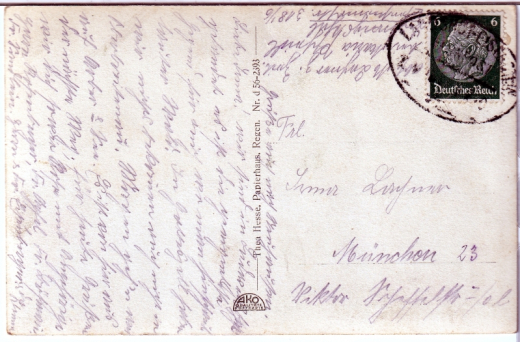 ALTE ANSICHTSKARTE/ POSTKARTE - WEIDVIE AUF DEN GROßEN ARBERGIPFEL