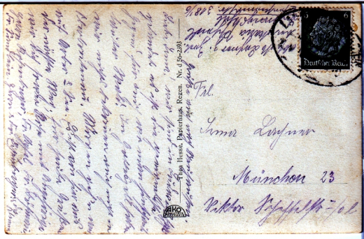 ALTE ANSICHTSKARTE/ POSTKARTE - WEIDVIE AUF DEN GROßEN ARBERGIPFEL