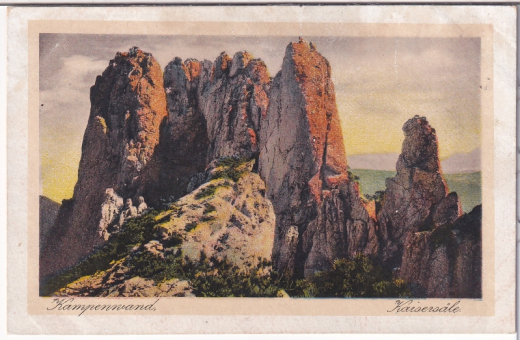 ALTE ANSICHTSKARTE/ POSTKARTE - KAMPENWAND - KAISERSÄLE