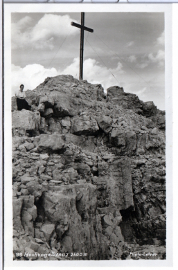 ALTE ANSICHTSKARTE/ POSTKARTE - ALLGÄUER BERGE: HOCHVOGEL