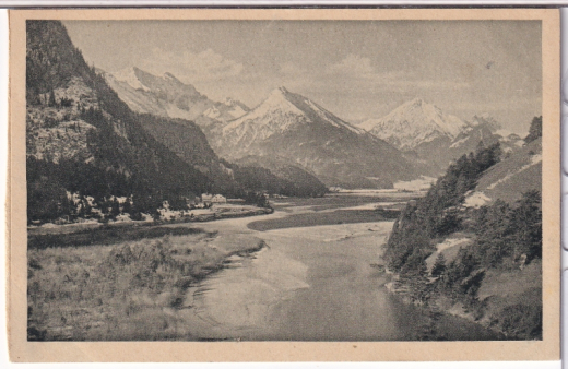 ALTE ANSICHTSKARTE/ POSTKARTE - WEIßHAUS - TAL FÜSSEN