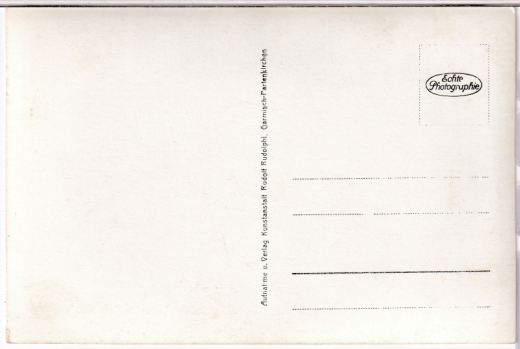 ALTE ANSICHTSKARTE/ POSTKARTE - DIE ALPSPITZE