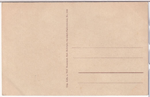 ALTE ANSICHTSKARTE/ POSTKARTE - DER BADERSEE MIT ZUGSPITZE