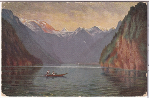 ALTE ANSICHTSKARTE/ POSTKARTE - KÖNIGSSEE
