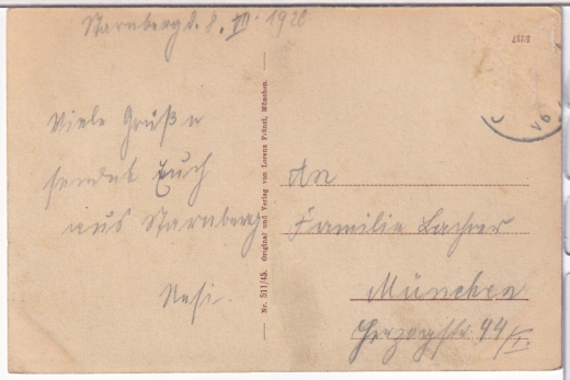 ALTE ANSICHTSKARTE/ POSTKARTE - STARNBERGER SEE - DRAHTSEILBAHN LENIE-ROTTMANSHÖHE