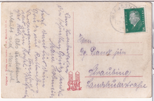 ALTE ANSICHTSKARTE/ TOPOGRAPHISCHE KARTE - GRÜßE VOM STARNBERGER SEE