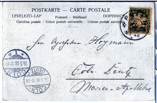 ALTE ANSICHTSKARTE/ POSTKARTE - FRAUENINSEL - GRUß VOM CHIEMSEE