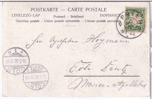 ALTE ANSICHTSKARTE/ POSTKARTE - FRAUENINSEL - GRUß VOM CHIEMSEE