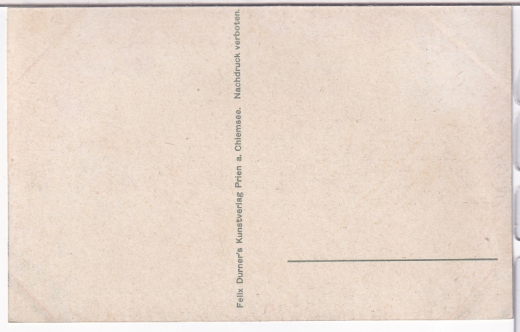 ALTE ANSICHTSKARTE/ POSTKARTE - FRAUEN-INSEL IM CHIEMSEE