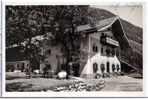 ALTE ANSICHTSKARTE/ POSTKARTE - GABLERHOF NONN BEI BAD REICHENHALL