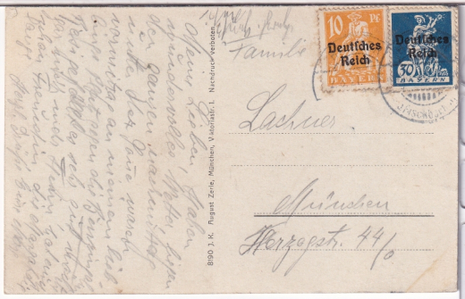 ALTE ANSICHTSKARTE/ POSTKARTE - BAYRISCHZELL MIT ZELLERALM