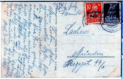 ALTE ANSICHTSKARTE/ POSTKARTE - BAYRISCHZELL MIT ZELLERALM