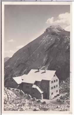ANSICHTSKARTE/POSTKARTE - LUITPOLDHAUS MIT GLASFELDERKOPF, ALLG. ALPEN