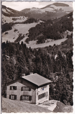 ANSICHTSKARTE/POSTKARTE - BERGHEIM UNTERJOCH, BAD HINDELANG