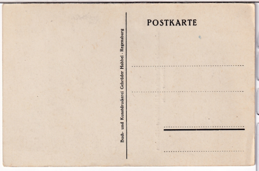 ANSICHTSKARTE/POSTKARTE - MÜNCHEN - KARMELITENKIRCHE St. THERESIA & St. NIKOLAUS, HINDENBURGSTRASSE