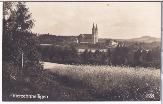 ANSICHTSKARTE/POSTKARTE - BAD STAFFELSTEIN - VIERZEHNHEILIGEN